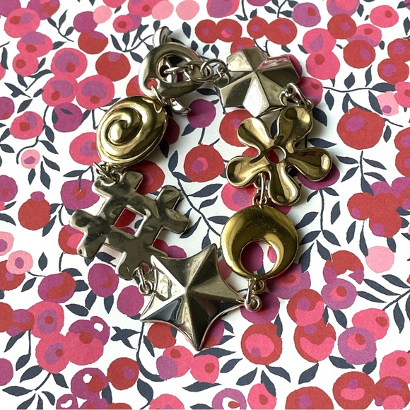 Vintage Robert Lee Morris RLM Studios stamped 925 & brass bracelet toggle clasp - Picture 2 of 10